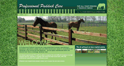 Desktop Screenshot of professionalpaddockcare.co.uk